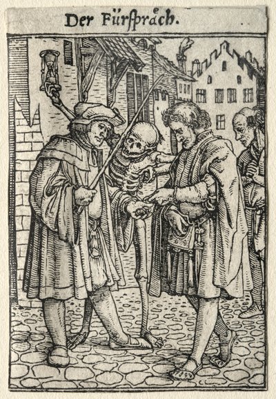 Dans van de Dood: De Advocaat door Hans Holbein