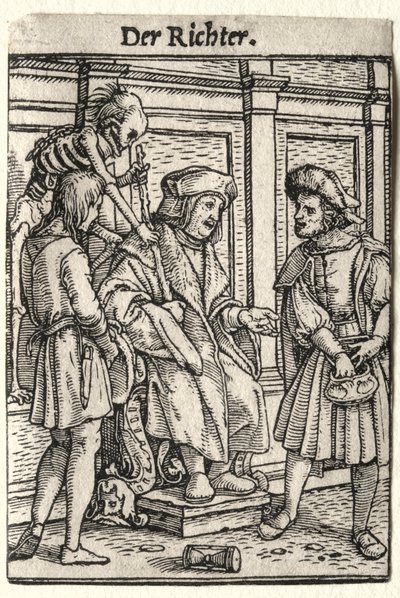 Dans van de Dood: De Rechter door Hans Holbein