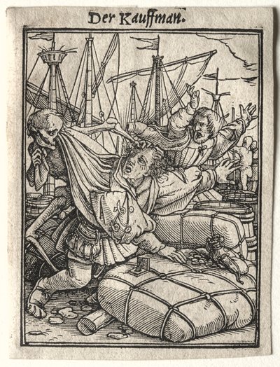 Dans van de Dood: De Koopman door Hans Holbein