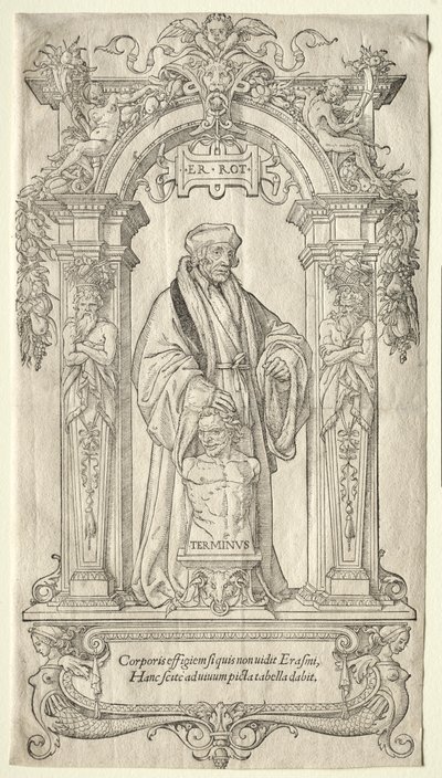 Erasmus van Rotterdam door Hans Holbein