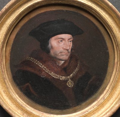 Portret van Sir Thomas More, 17e eeuw door Hans Holbein