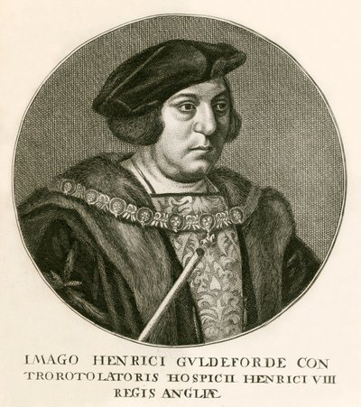 Henry Guildford door Hans Holbein der Jüngere