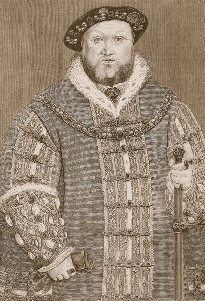 Hendrik VIII, illustratie uit 