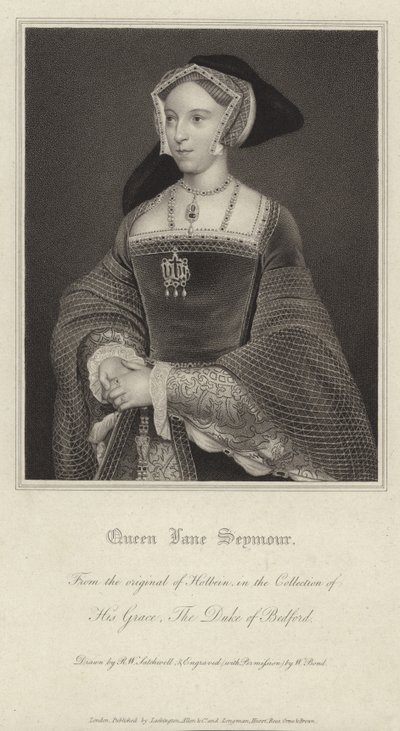 Jane Seymour door Hans Holbein der Jüngere