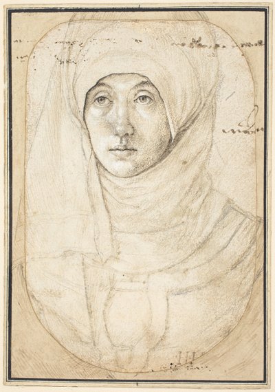 Portret van een Vrouw door Hans Holbein the Elder