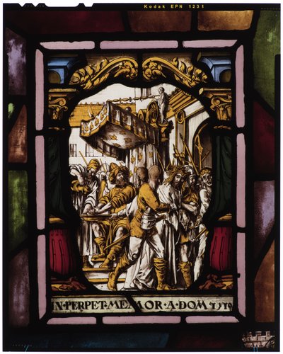 Christus Veroordeeld door Pilatus door Hans Holbein der Jüngere