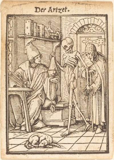 De Arts door Hans Holbein der Jüngere