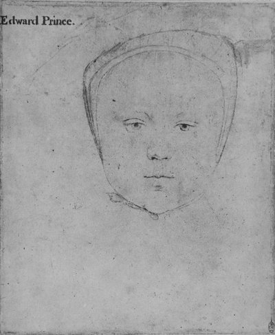 Edward, Prins van Wales door Hans Holbein der Jüngere
