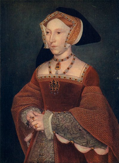 Jane Seymour, 1536-1537, 1909 door Hans Holbein der Jüngere