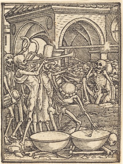 Het Einde van de Mensheid door Hans Holbein der Jüngere
