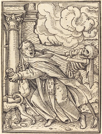 De bedelmonnik door Hans Holbein der Jüngere