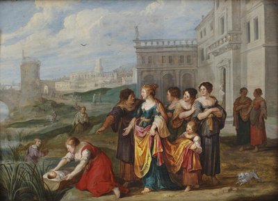 Vondst van Mozes door Hans Jordaens III