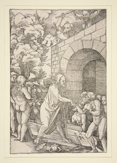 Christus in het voorgeborchte door Hans Leonard Schaufelein