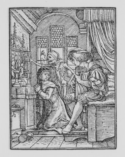 De non, uit De dans van de dood door Hans Lützelburger