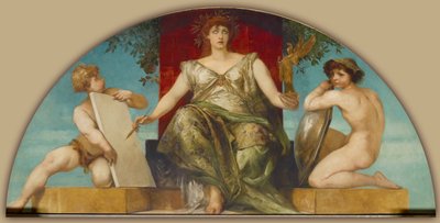 Allegorie van de Wet en Waarheid van Voorstelling door Hans Makart
