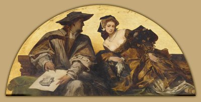 Hans Holbein de Jonge door Hans Makart