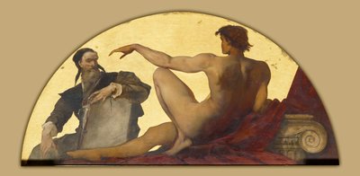 Michelangelo Buonarroti door Hans Makart