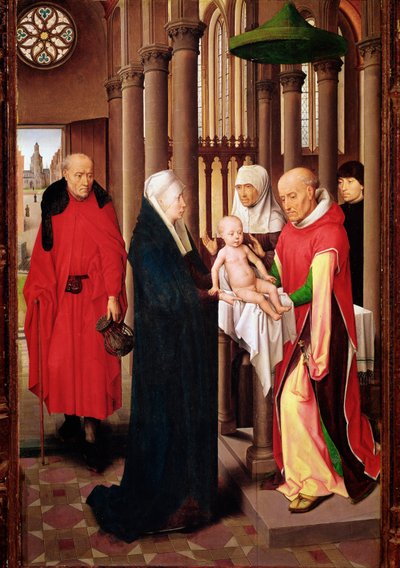 Presentatie in de tempel door Hans Memling