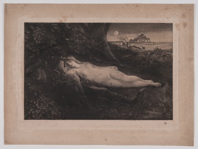 Titania in "Een midzomernachtsdroom" door Hans Nikolaj Hansen