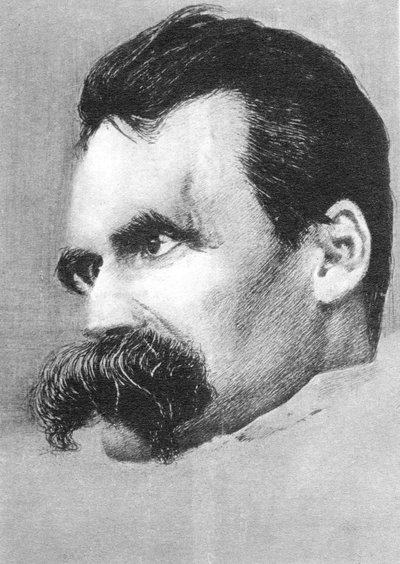 Friedrich Wilhelm Nietzsche, Duitse filosoof en schrijver door Hans Olde