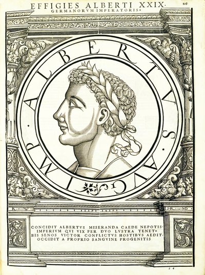 Albertus I, illustratie uit 