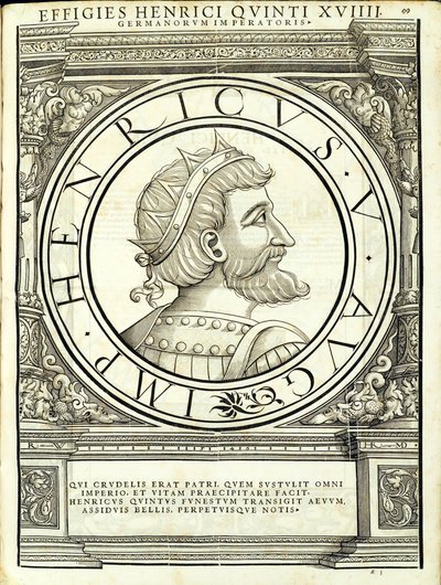 Henricus V, illustratie uit 