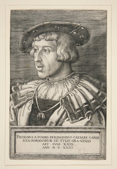 Ferdinand I door Hans Sebald Beham