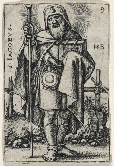Sint Jacobus de Meerdere door Hans Sebald Beham
