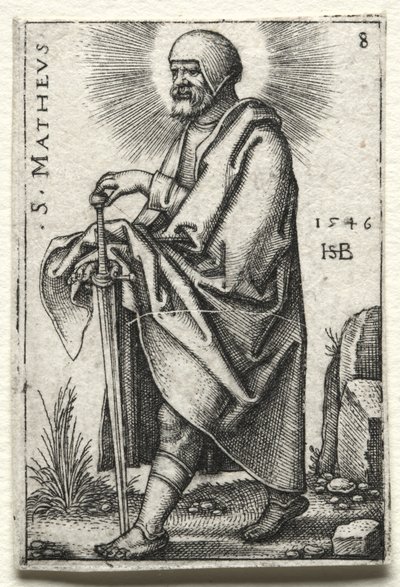 Sint Marcus, 1545-1546 door Hans Sebald Beham