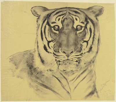 Tijger door Hans Thoma