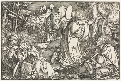 De lijdensweg in de tuin door Hans Weiditz