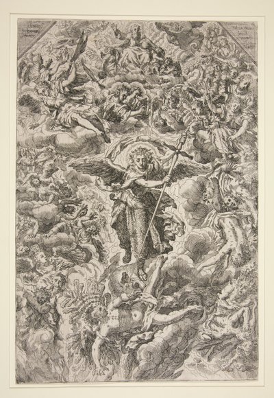De val van Lucifer door Hans Weiner