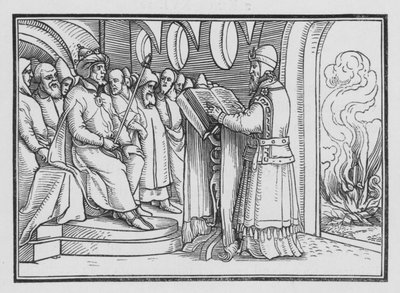 Josia Vernietigt Afgoderij door Hans after Holbein the Younger