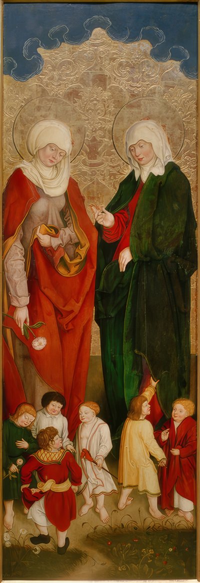 Maria Salome en Maria Cleophae door Hans und Jakob Strüb