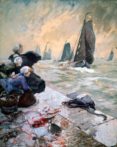 De vissersvrouwen door Hans von Bartels