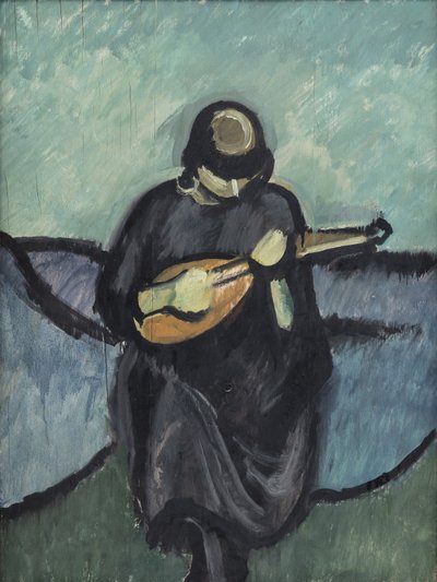 Een mandolinist door Harald Giersing