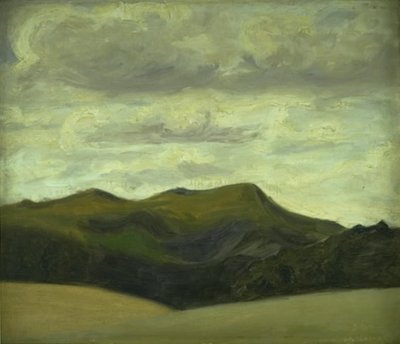 Landschap bij Skørping, Jutland door Harald Giersing