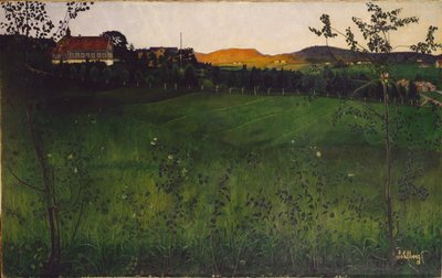 Rijp veld door Harald Oscar Sohlberg