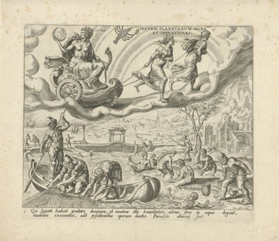 Luna, de maan, en haar kinderen De zeven planeten (serie) door Harmen Jansz Muller