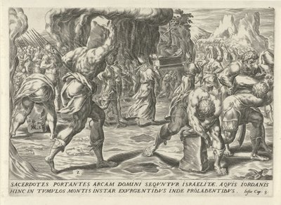 Oversteken van de rivier de Jordaan door Harmen Jansz Muller