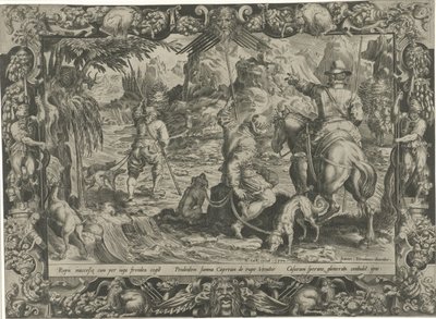 Steenbokkenjacht door Harmen Jansz Muller