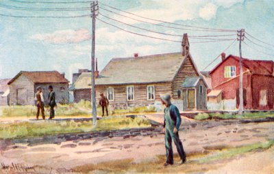 De Blokhutkerk, Lloydminster door Harold Copping