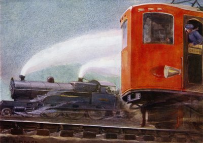 Stoom- en elektrische locomotieven op Britse spoorwegen door Harold Robert Millar