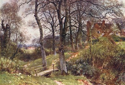 Een pad naar het dorp, Ockley door Harold Sutton Palmer