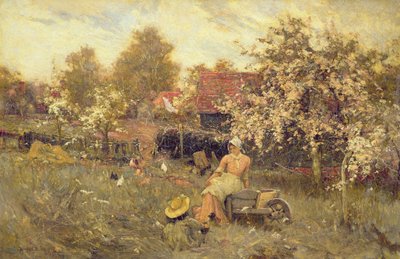 In de boomgaard door Harold Waite