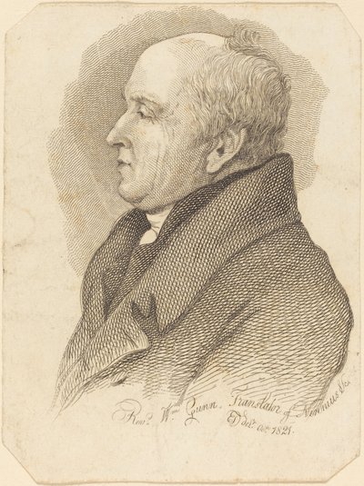William Gunn door Harriet Gunn after E.J. Turner