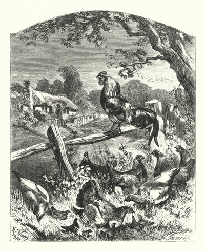 Lof van het Plattelandsleven door Harrison William Weir