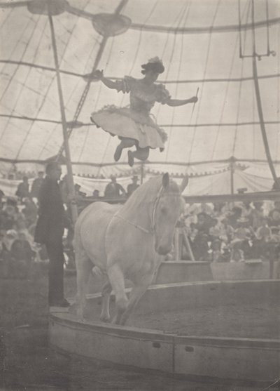 Het circus,1905 (foto) door Harry C. Rubincam