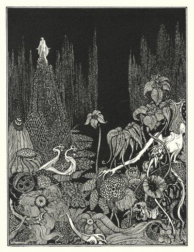 Edgar Allan Poe: Stilte door Harry Clarke