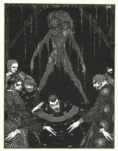 Edgar Allan Poe: De zwarte kat door Harry Clarke